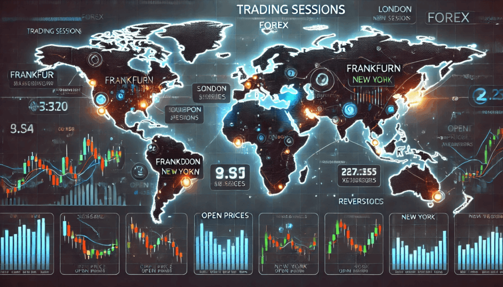 جلسات معاملاتی فارکس