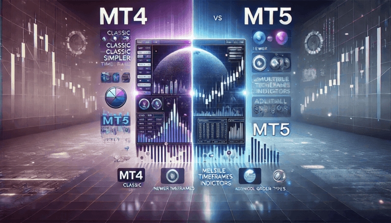 تفاوت‌های MT4 و MT5
